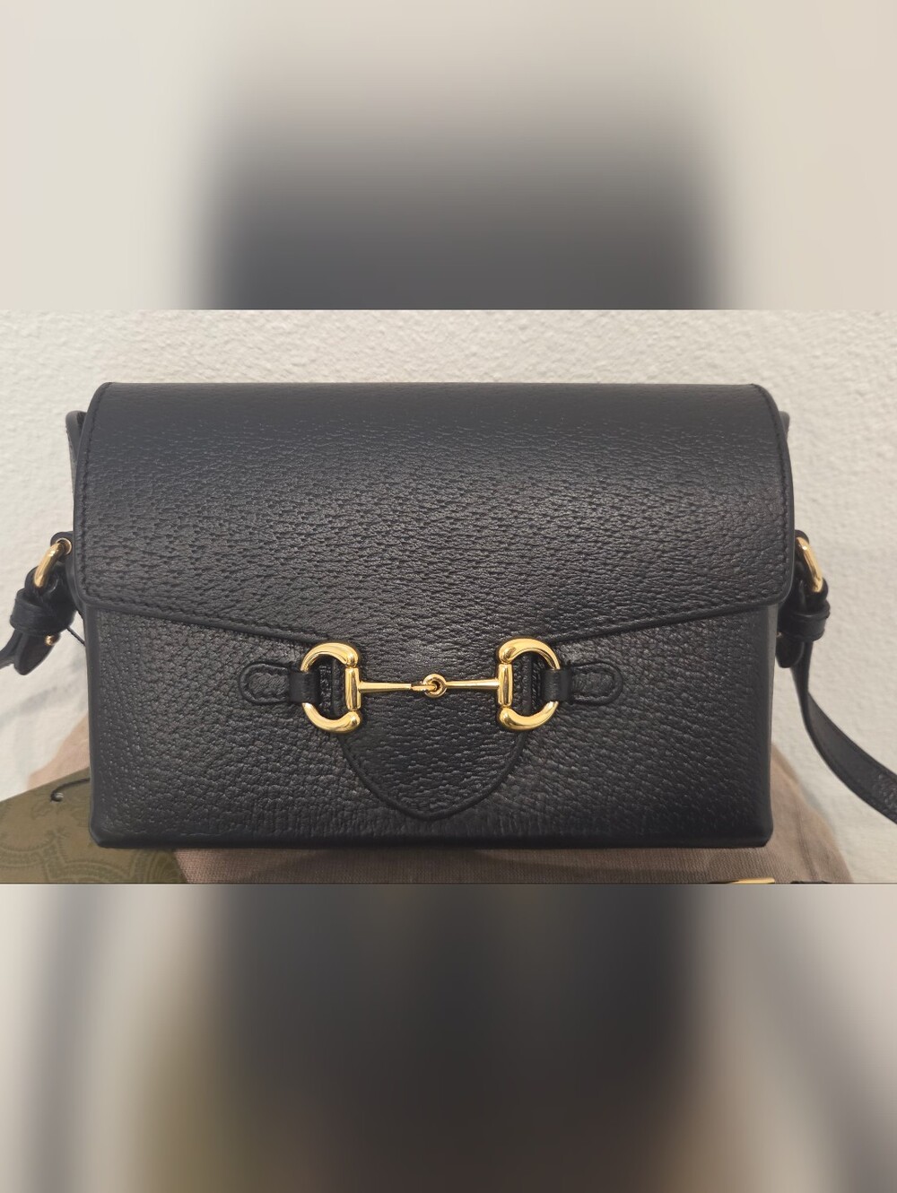 Gucci Horsebit 1955 Mini Bag – Black Leather – New – Full Set + COA - Picture 2 of 9